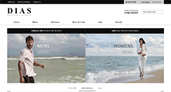 Desktop Screenshot of diasdesignerclothing.co.uk