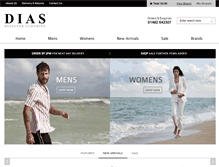 Tablet Screenshot of diasdesignerclothing.co.uk